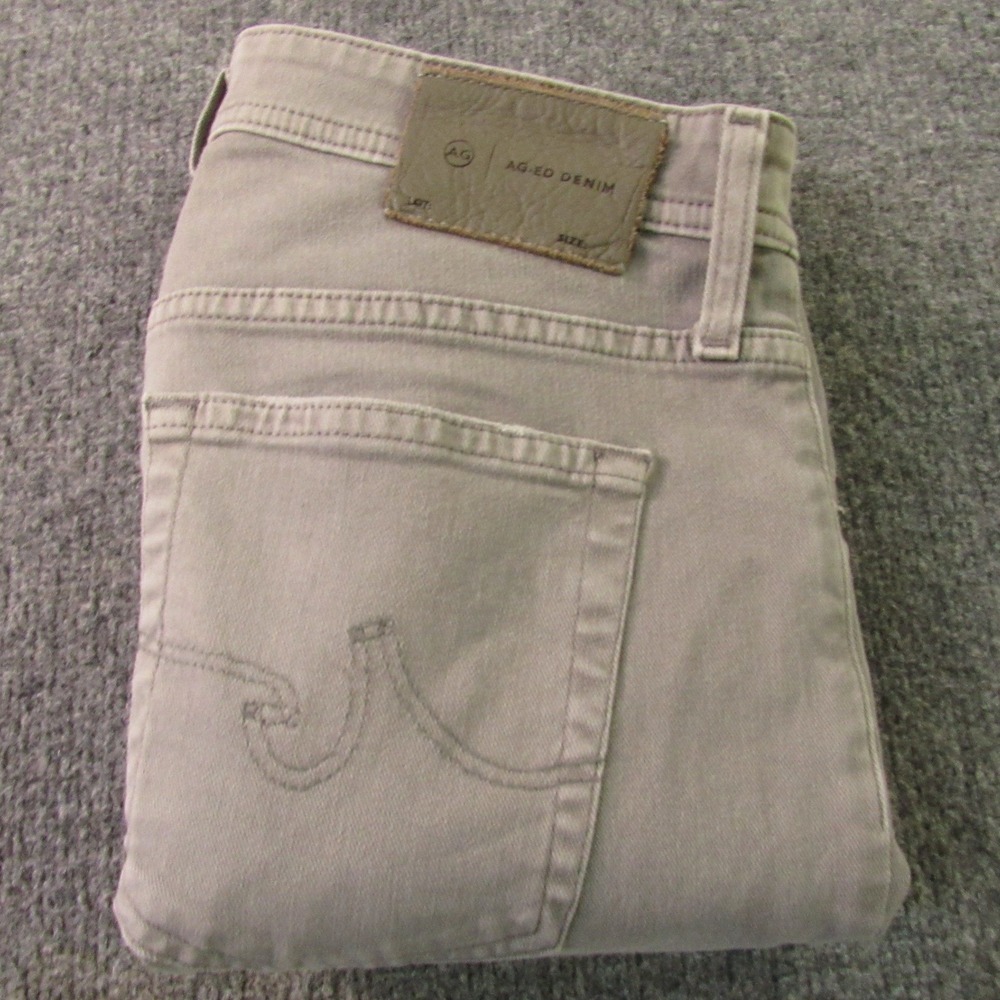 AG Adriano Goldschmied Jeans Mens 33x33 Tellis Modern Slim Grey Pants Stretch